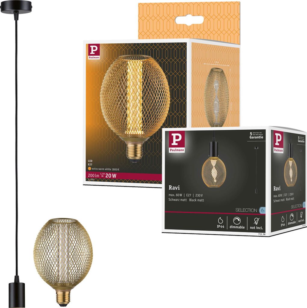 Paulmann Bundle Pendelleuchte Ravi