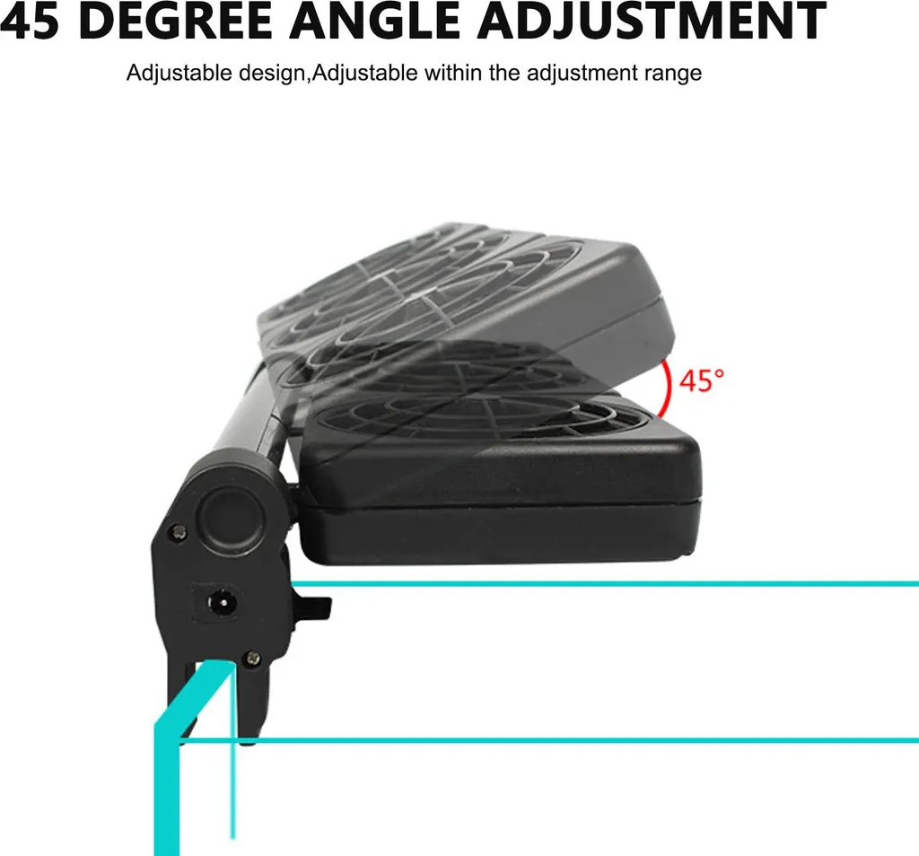 Ventilateur pour Herbier et Aquarium : Réglage 2 Vitesses Anti-Chaleur - 5
