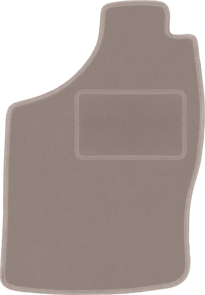 Tappeto Guida Opel Astra F 91-02 Velluto Beige - Fissaggi Inclusi