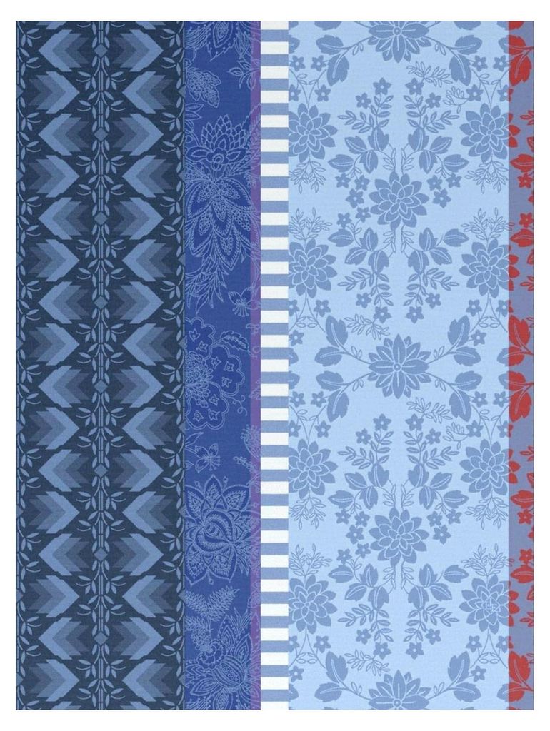 Geschirrtuch, Gipsy Azur, 60 x 80 cm, Baumwolle, Grau