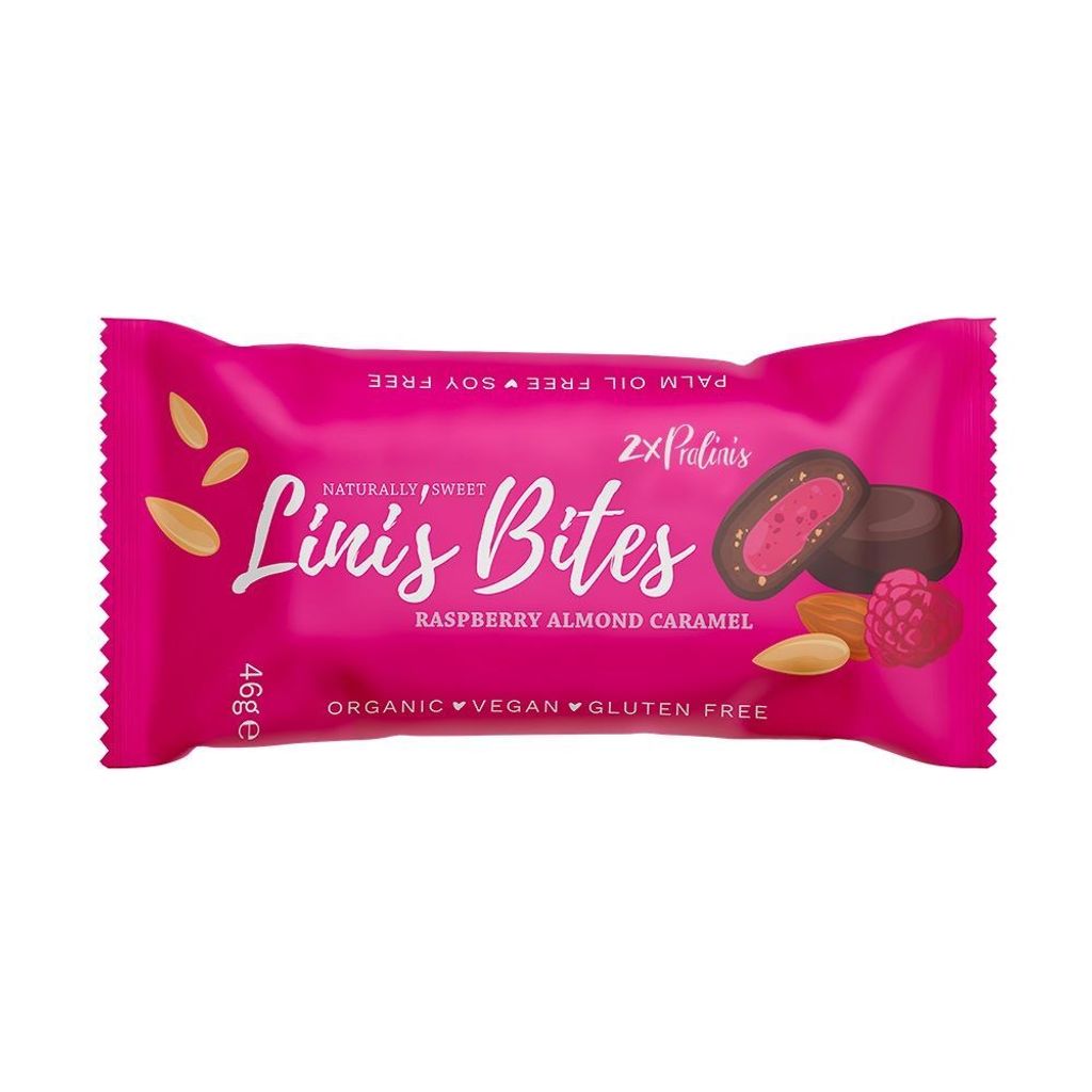 Pralinis Dattel-Kugeln - Raspberry Almond Caramel 46g Produktbild 