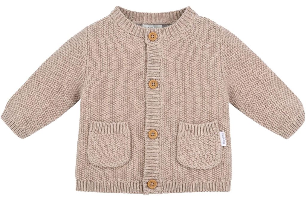 BONDI Baby Jungen Trachten Strickjacke 93985 | Cappuccino Produktbild 