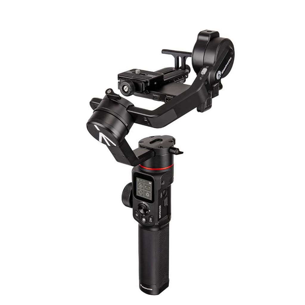 Manfrotto MVG220 Video-Stabilisator Handkamerastabilisator Schwarz