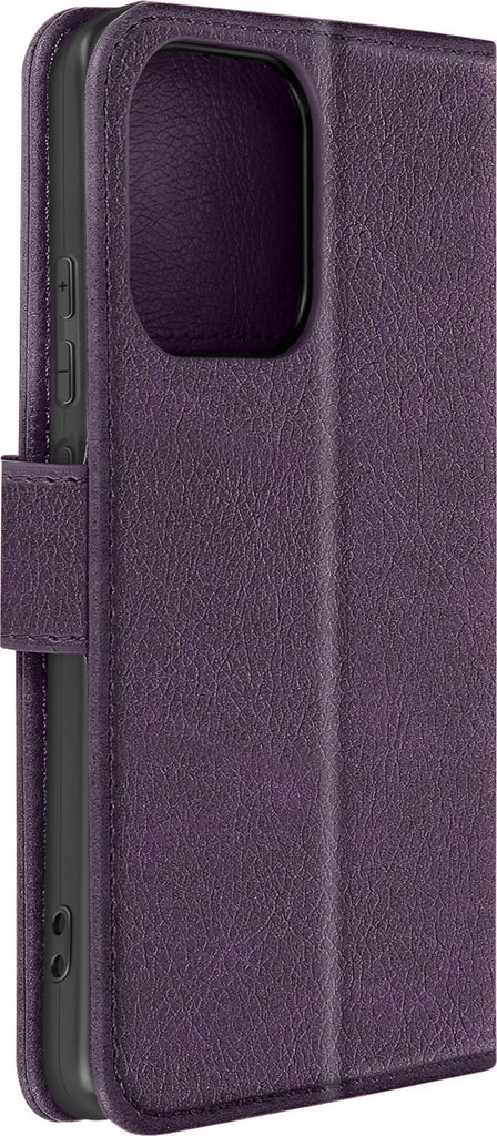 Avizar, Kunstlederetui mit Standfunktion Xiaomi Redmi Note 13 Pro 4G, Violett