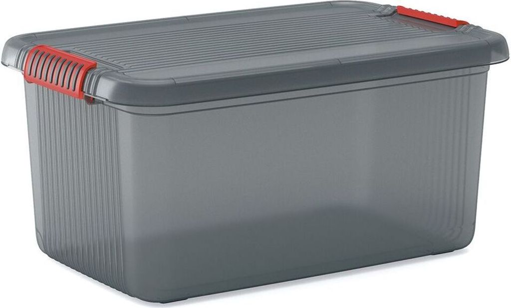 Zum Verriegelungskasten l grau-orange, 43 l Produktbild 