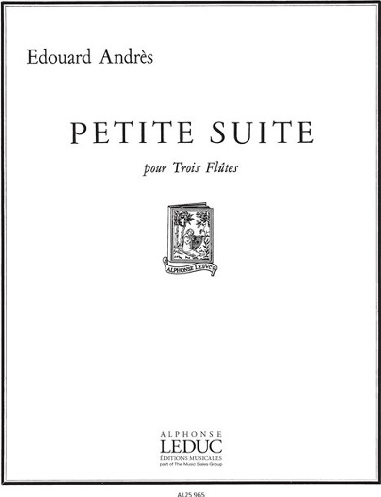 Petite Suite Pour Trois Flutes Andres, Komponist 3 Parties