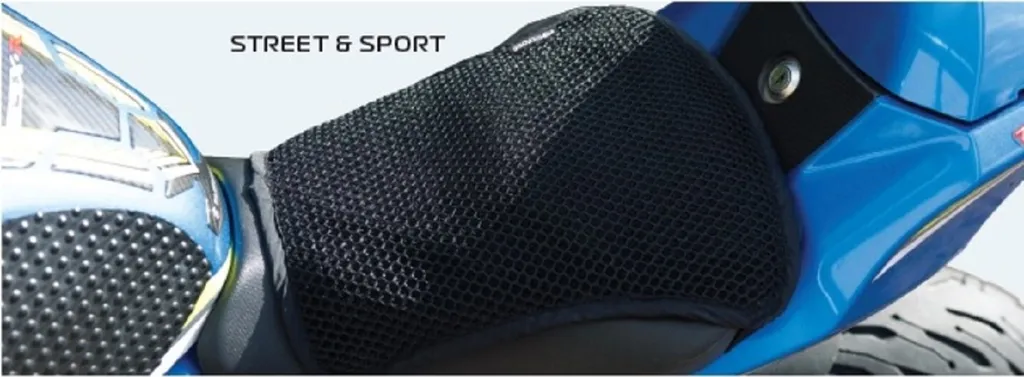 Anti-transpiration moto : Couvre-selle OXFORD Cool Seat Street noir