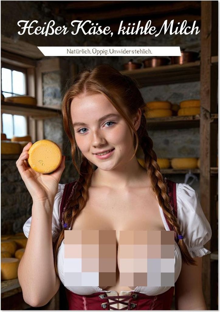 Heißer Käse, kühle Milch (Tischkalender 2026 DIN A5 hoch), CALVENDO Monatskalender