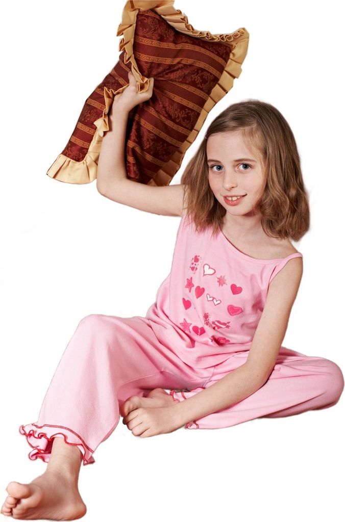Mädchen-Pyjama Hearts, Größe 158/164