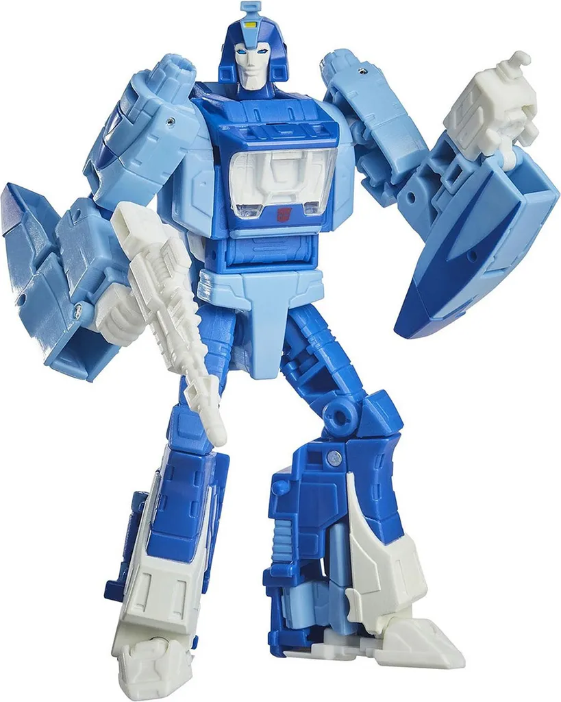 Figurine Transformers Blurr pour collectionneur : Robot Hasbro articulé