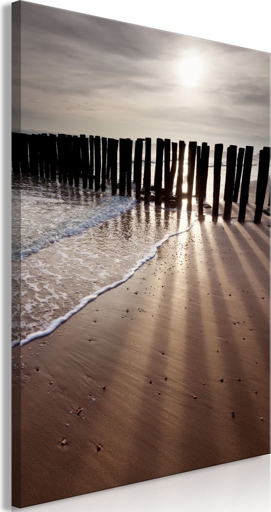 Italienischer Leinwand Leinwandbild - Light of Hope (1 Part) Vertical 80x120 cm Landschaften c-B-0659-b-a