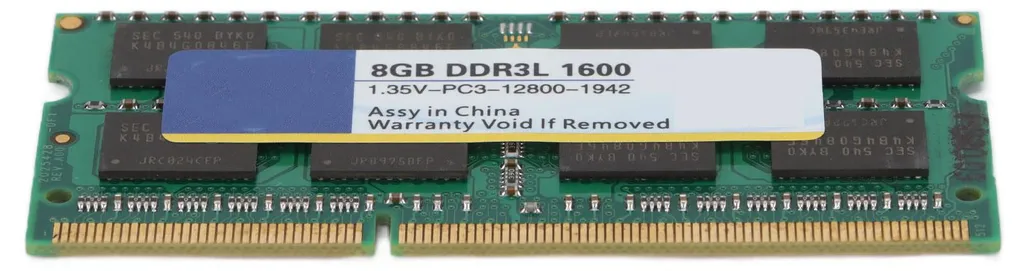 Mémoire RAM DDR3L 8 Go 1600 MHz Xiede pour PC Portable Haute Qualité