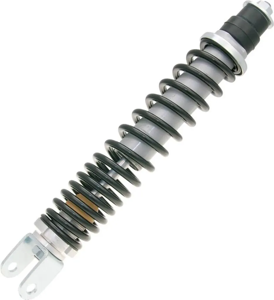 Amortisseur Carbone Sport 350mm argent et noir, qualité renforcée
