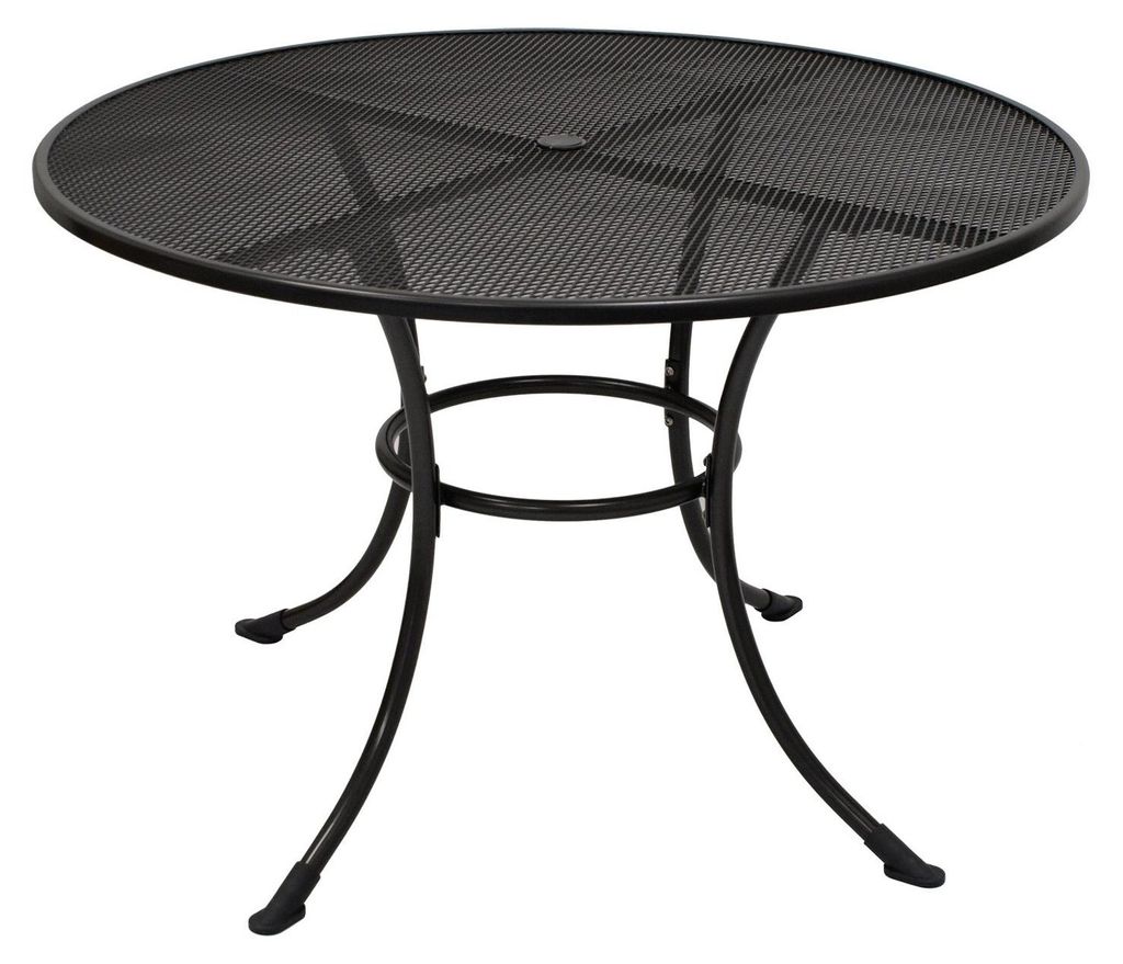 GartentischTisch aus Streckmetall 110 cm rund Produktbild 