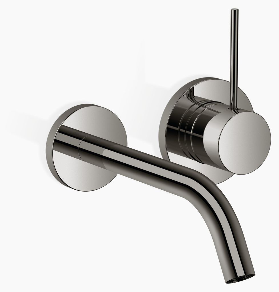 Dornbracht META SLIM Waschtisch-Wand-Einhandbatterie ohne Ablaufgarnitur, Ausladung 190mm, starrer Auslauf, 36860662-19