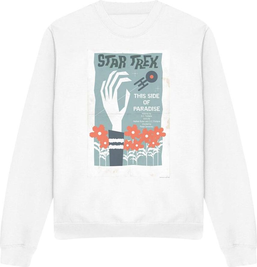 Star Trek - "The Original Series Episode 24" Sweatshirt für Herren/Damen Uni TV11554 (XXL) (Weiß)