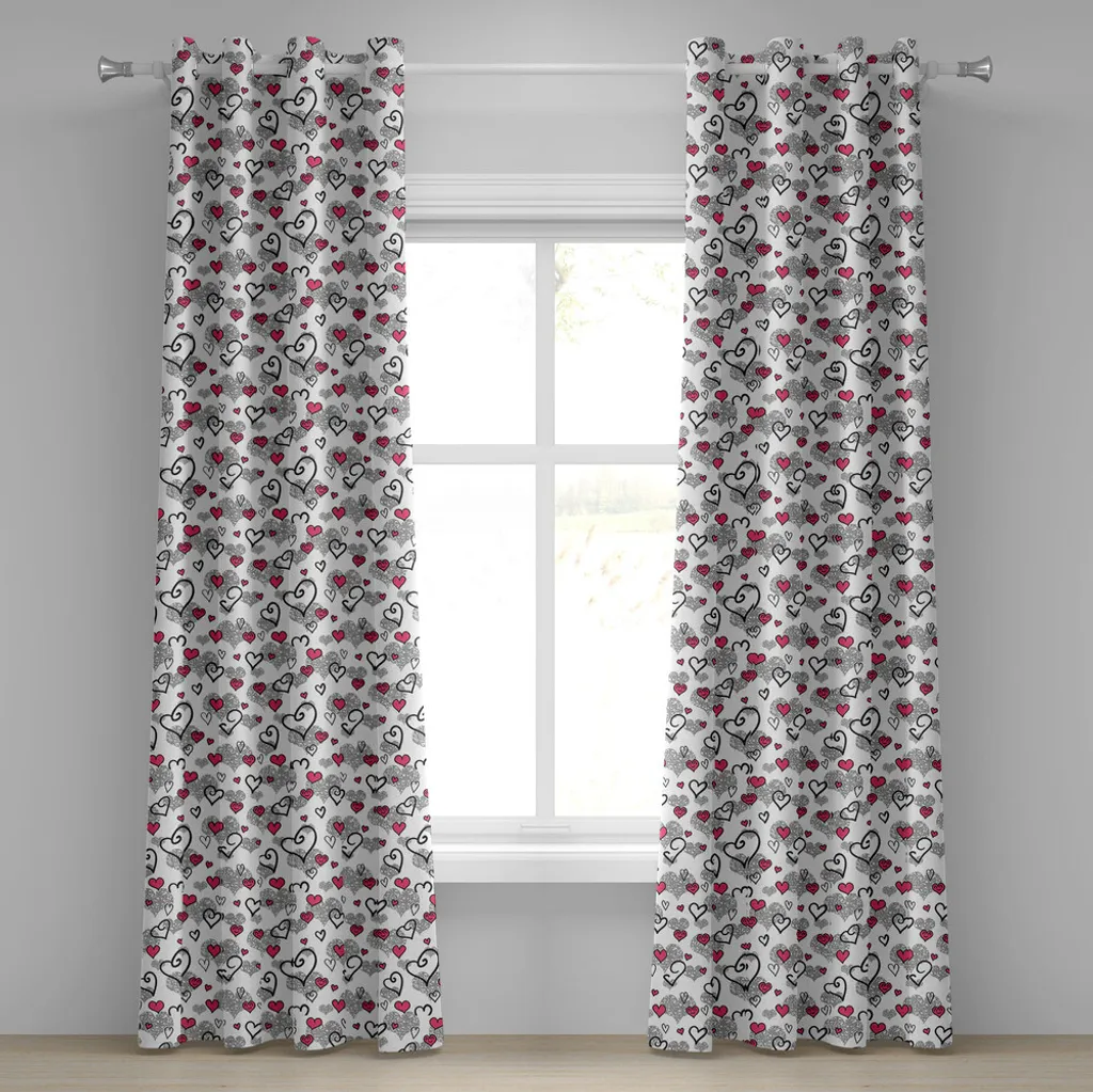 Tende ABAKUHAUS Design Cuori Romantici 280x175 | Arredo San Valentino
