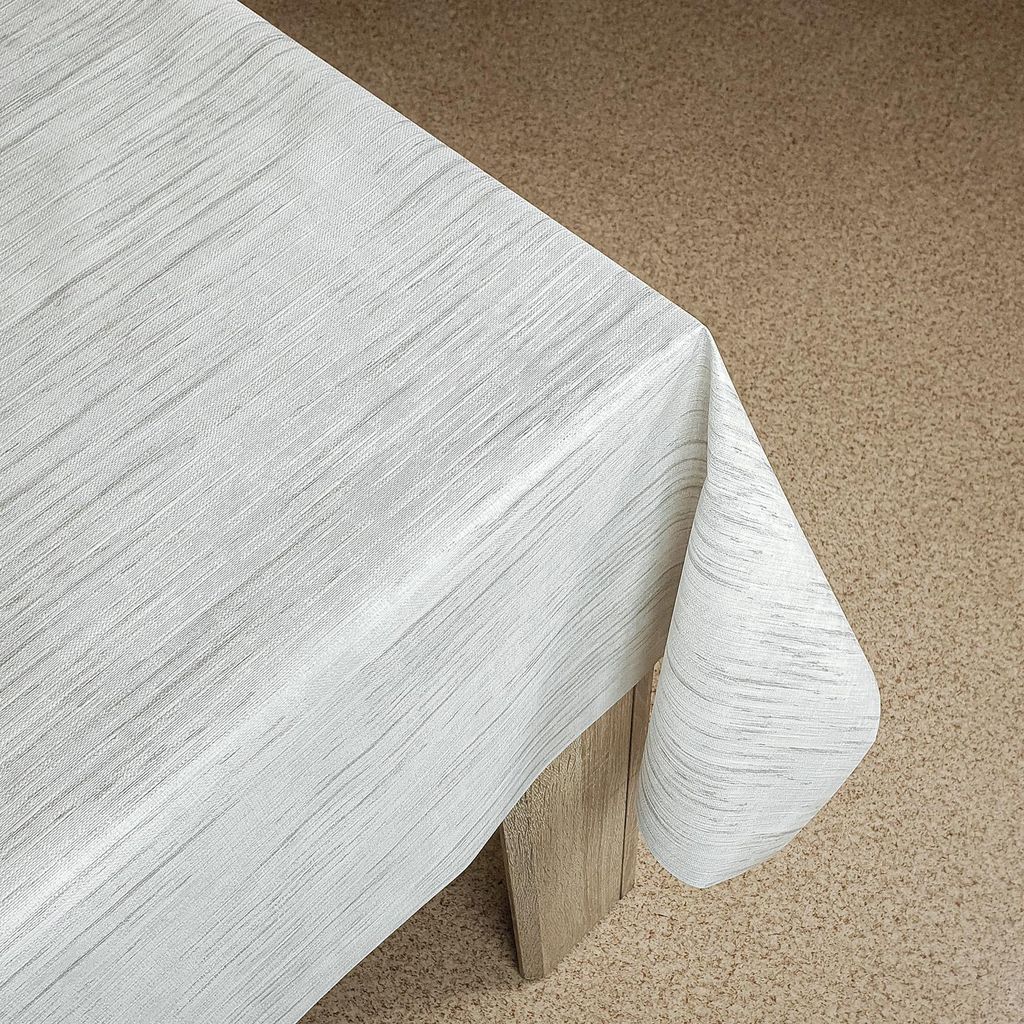 Wachstuchtischdecke 140x160 cm - Graue Striche - Wachstischdecke mit wasserabweisender und lebensmittelecht PVC-Beschichtung - Outdoor-Tischdecken ...
