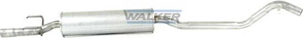 WALKER 72293 Mittelschalldämpfer Schalldämpfer für OPEL Produktbild 