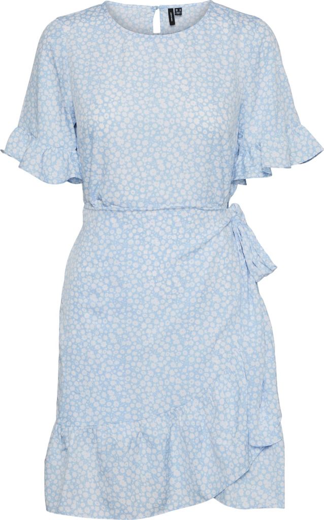 VERO MODA Mini Blumen Kleid VMHENNA Größe: XS