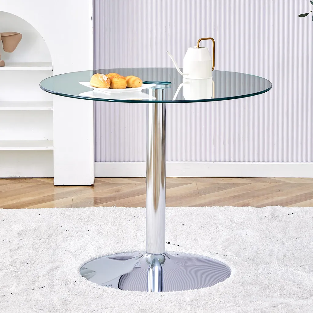 Grande table basse ronde 85 cm pour salon moderne et séjour luxueux