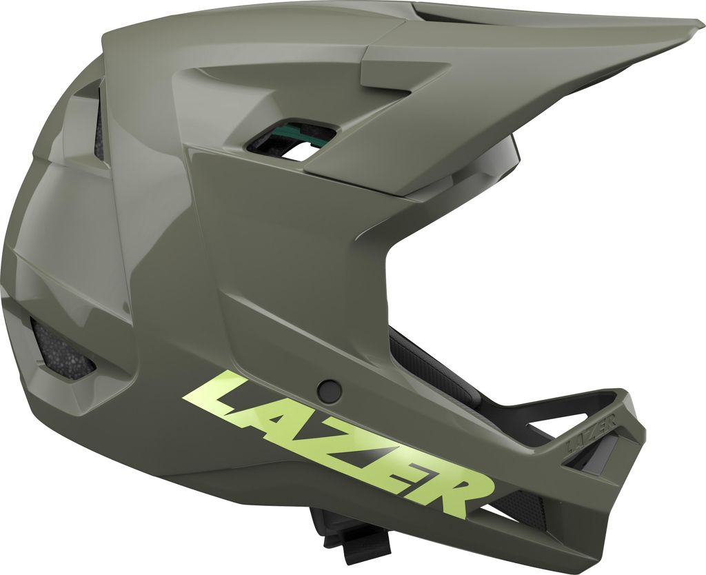LAZER Full Face - Fahrradhelm Chase KinetiCore, moosgrün