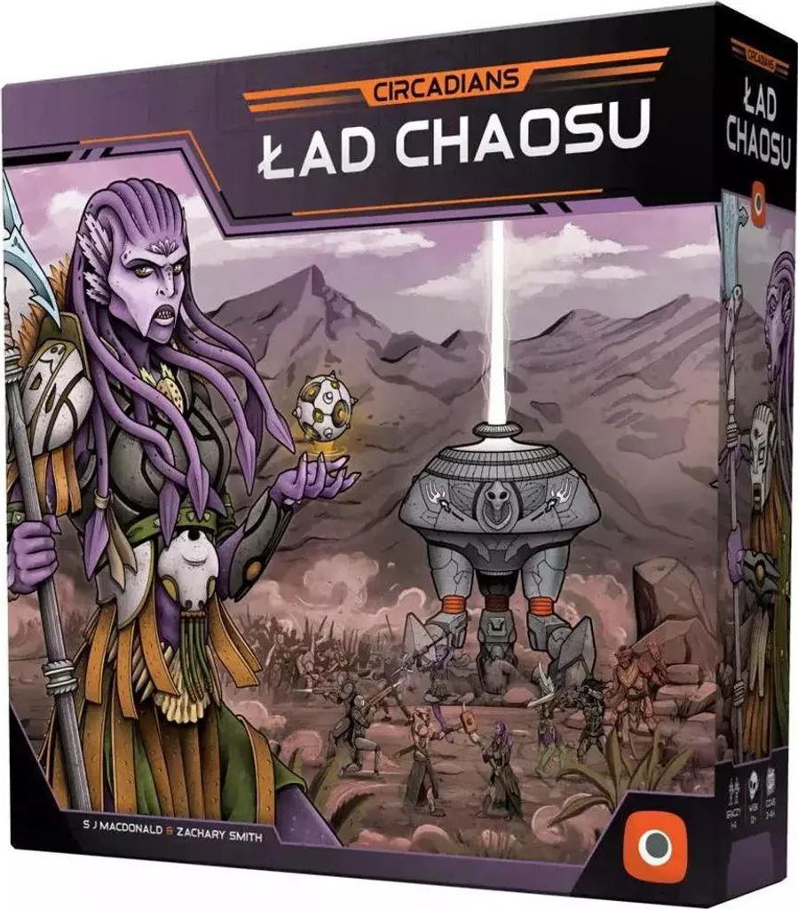 Circadiens Le Chaos de l'Ordre : Extension Jeu de Table pour 2-5 Joueurs
