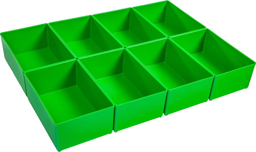 i-BOXX/L-BOXX Zubehör Insetbox D3 grün 8 Stück