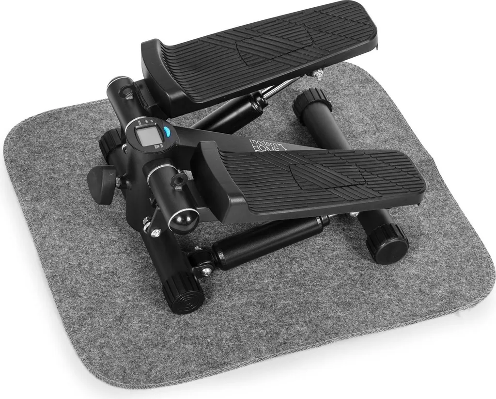 Stepper silencieux avec écran LCD et élastiques de musculation Sport - 9