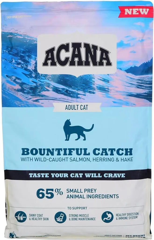 Acana Bountiful Catch: Pesce Fresco per il tuo Gatto - Sacco 1.8kg