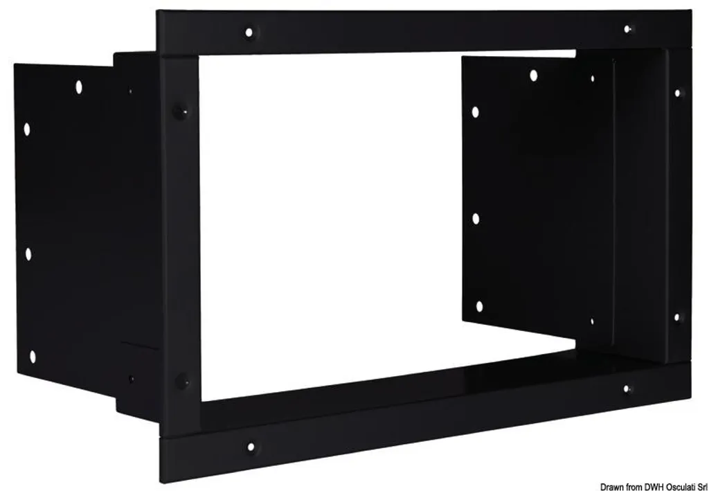 Cadre pour montage extérieur 50.826.14 noir : protégez vos prises