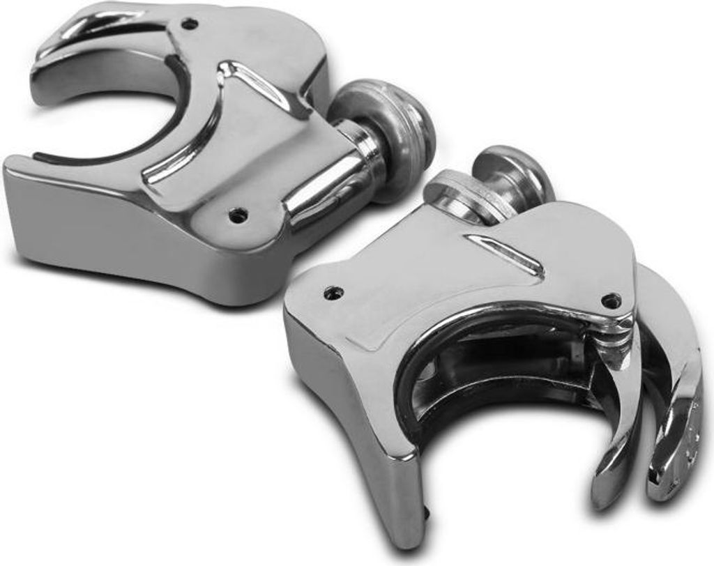 Windschild Klammern 39mm für Harley Davidson Sportster 1200 Custom 96-