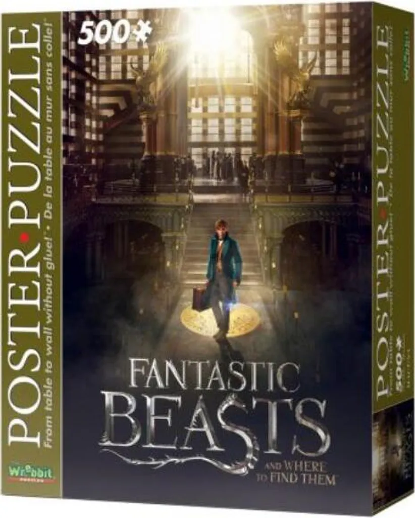 Puzzle Affiche Wrebbit Fantastic Beasts Macusa Tactic 500 Pièces