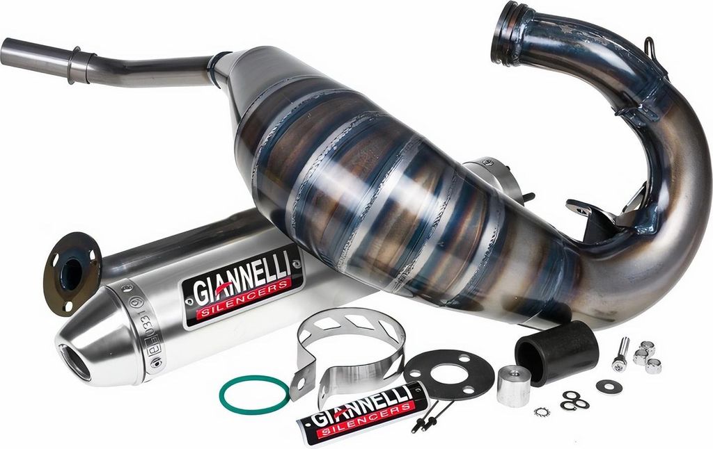 Giannelli Système d'échappement Enduro avec homologation, Image du produit 