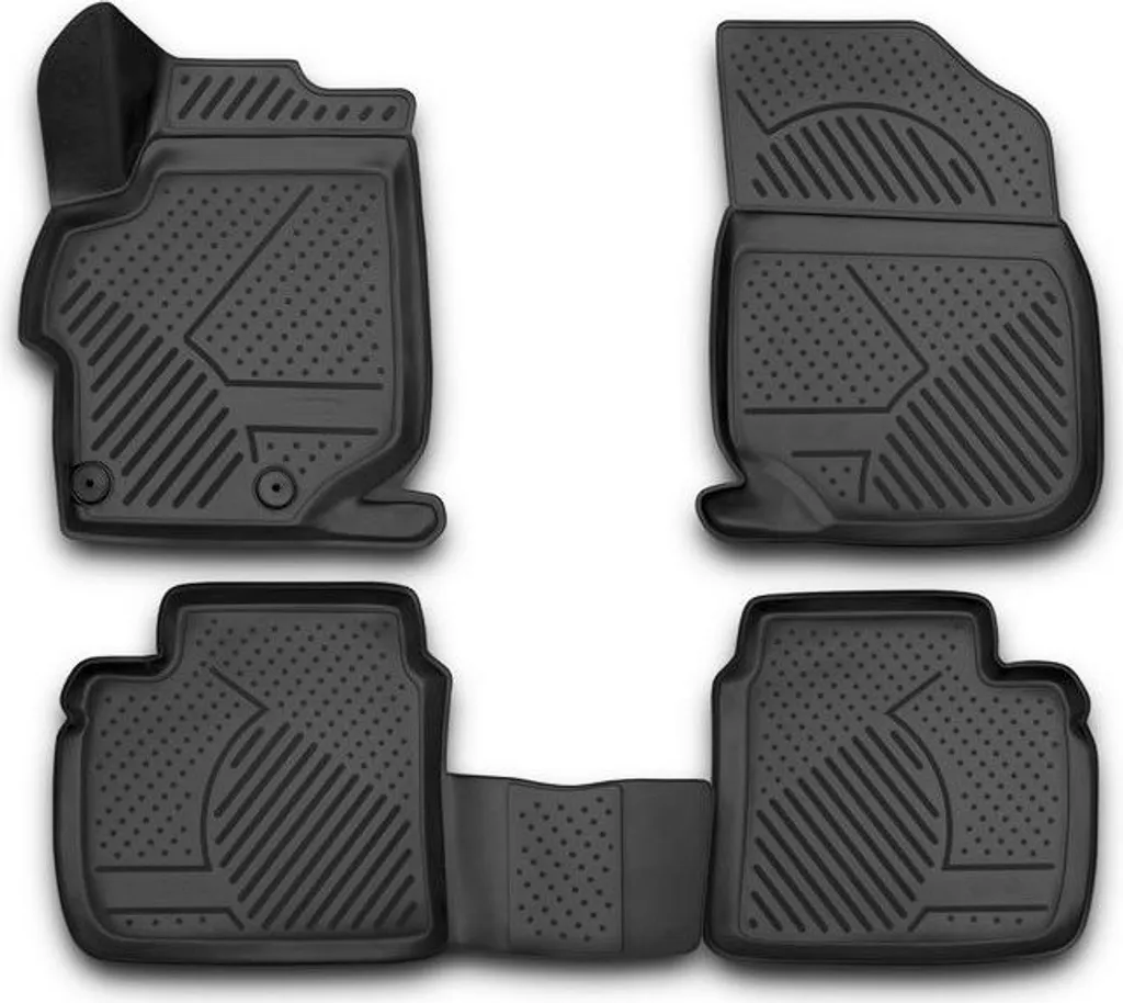 Tapis de sol Citroen C-Elysée 2012-2020 Novline à bords hauts 3D