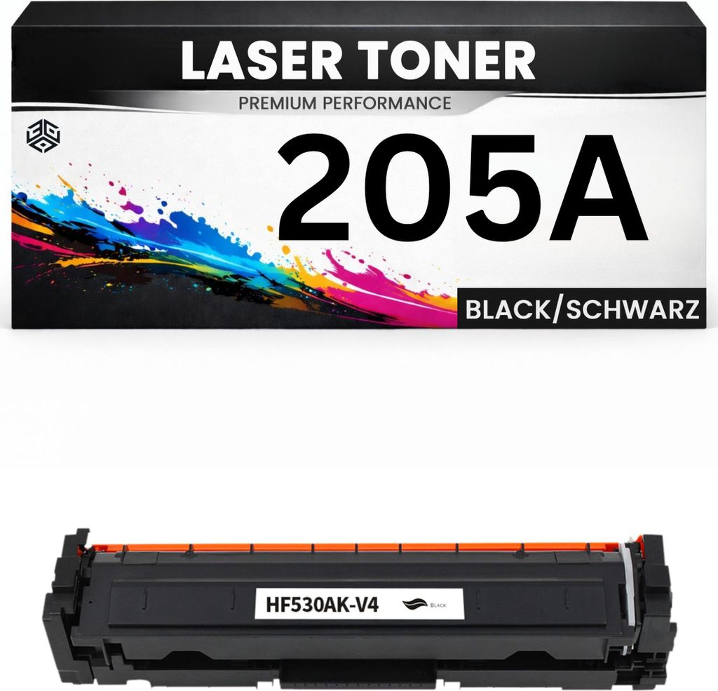 Toner kompatibel für HP CF530A(205A) Color LaserJet Pro M154a/M154nw Color LaserJet Pro MFP M180n/M180nw/M181fw in Schwarz