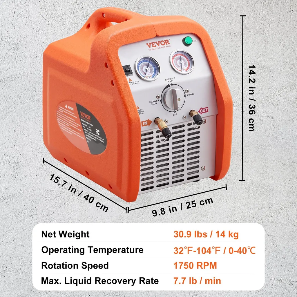 Machine de récupération de frigorigène pour maintenance climatisation - 7