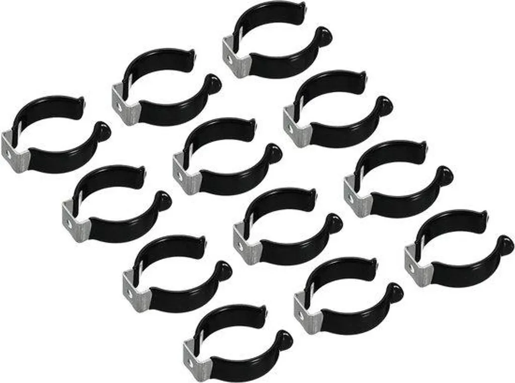 Support ampoule LED noir pour rénover vos anciens luminaires - 12 pcs