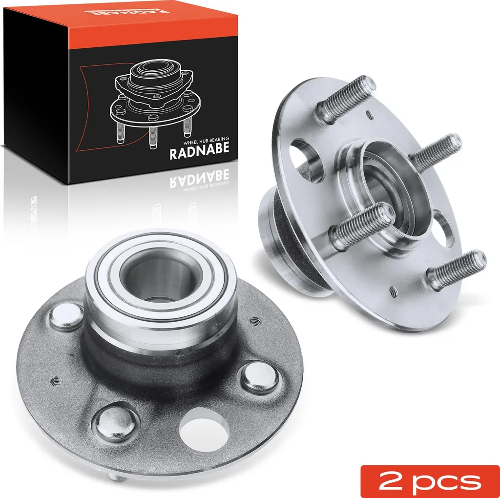 Roulement de Roue Complet Arrière Honda Civic VII - Kit de 2 Moyeux Neufs
