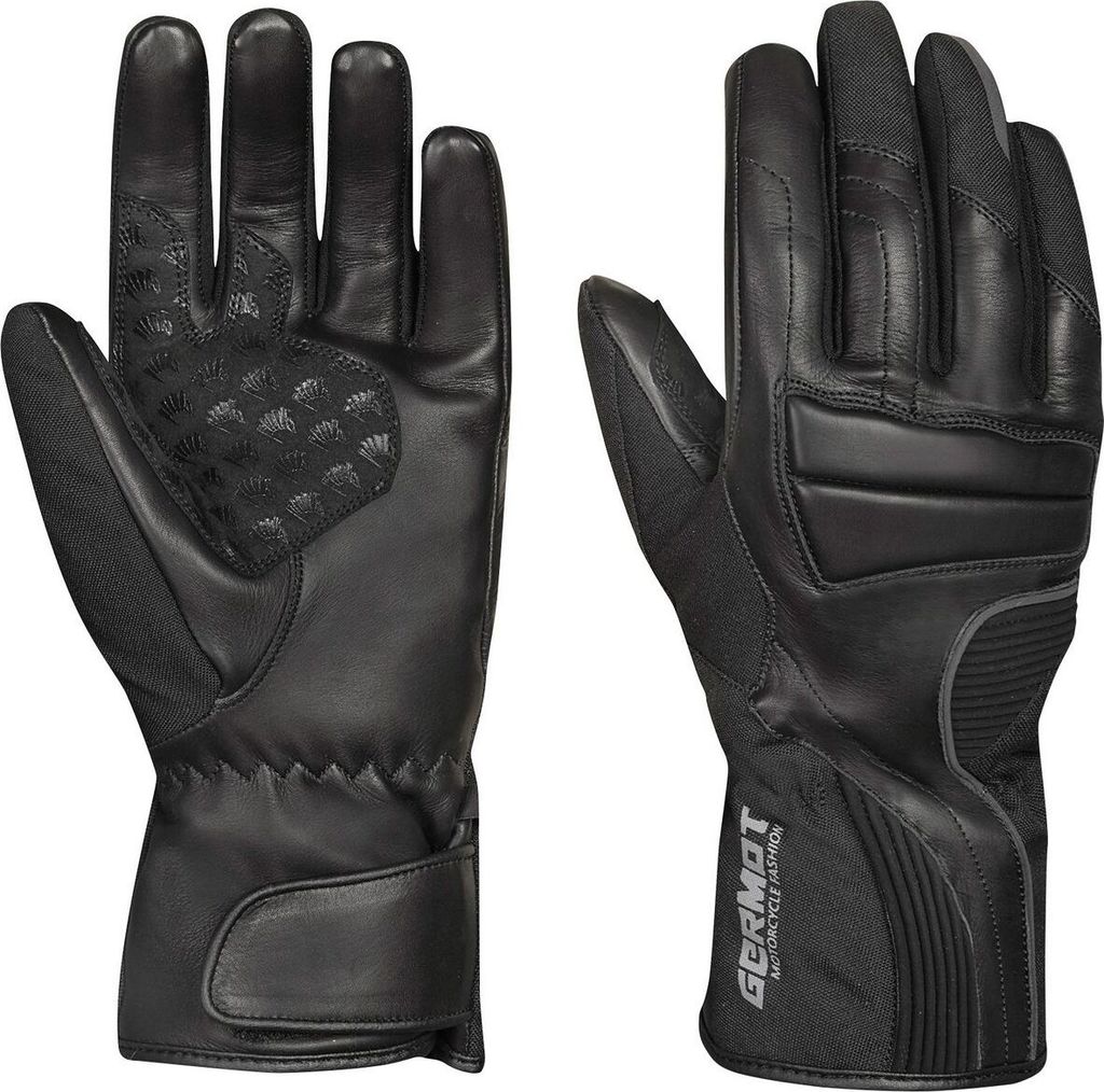 Germot Damen Motorradhandschuhe Melody Pro, Schwarz, XS