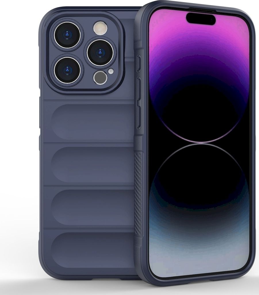 Mobigear Bumpy iPhone 15 Pro Hülle Flexibles TPU Backcover Produktbild 