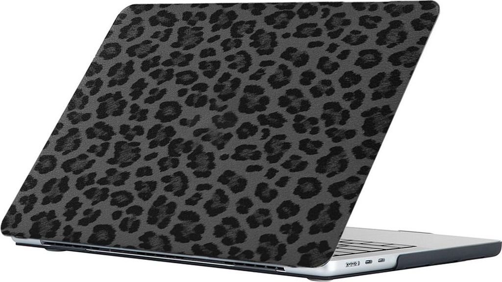 Mobigear Hardshell MacBook Air 13 Zoll (2022-2025) Hardcase Hülle MacBook Case - Schwarz - Model A2681 / A3113 / A3240