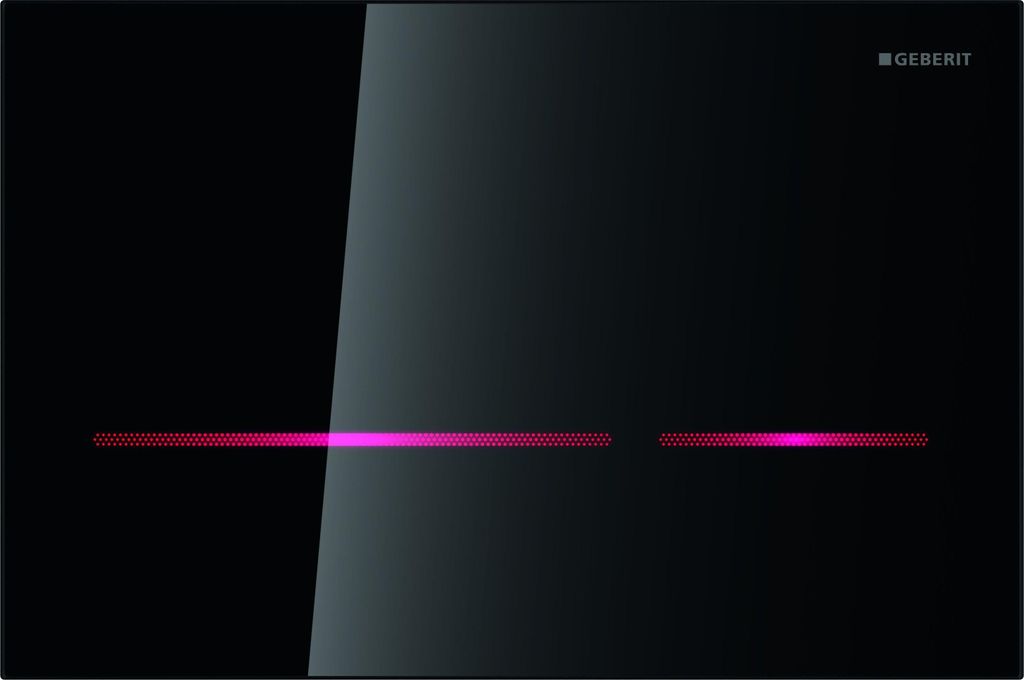 Geberit Betätigungsplatte Sigma 80 Drückerplatte Ersatzteil schwarz 242618SG1