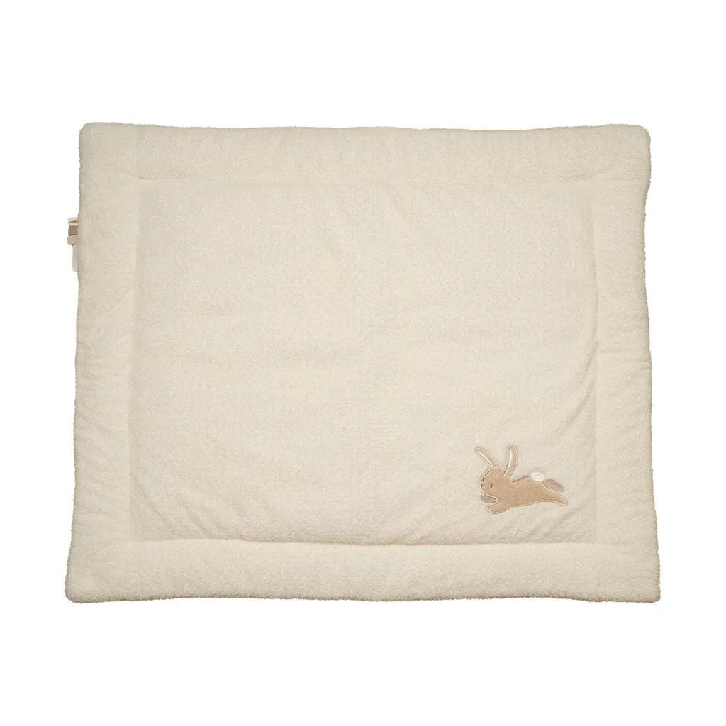 Tapis de jeu bébé Baby Bunny en coton doux idéal pour l'éveil