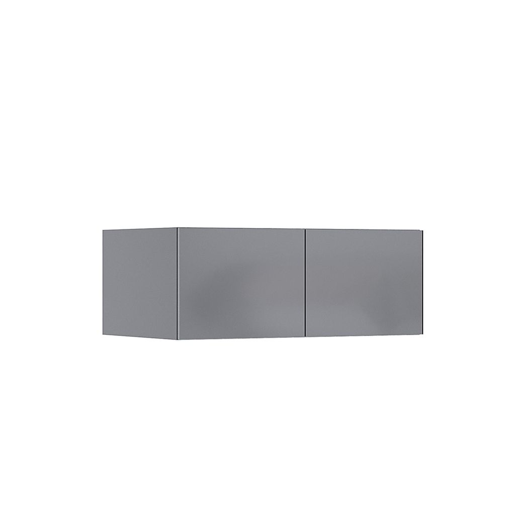 Aufsatz für Schrank Teo – 2 Türen – Grafit Matt – Modern – Produktbild 