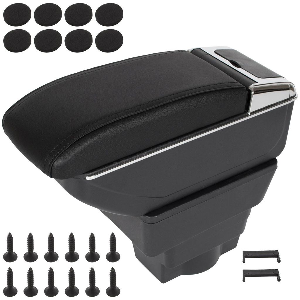 Opel Astra IV J 09-18 Armlehne mit Ablagefach SCHWARZES  + Produktbild 