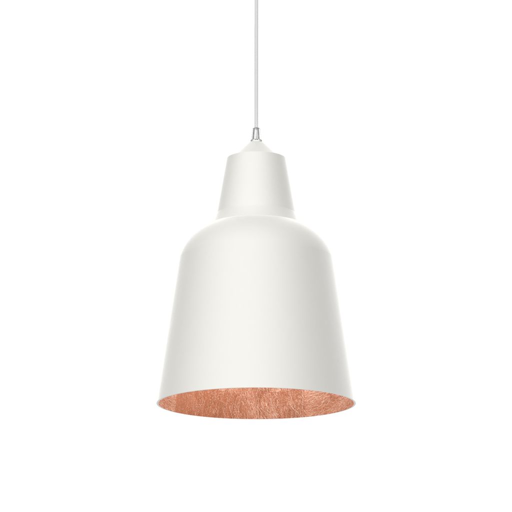 Dong Pendelleuchte Weiss Blatt