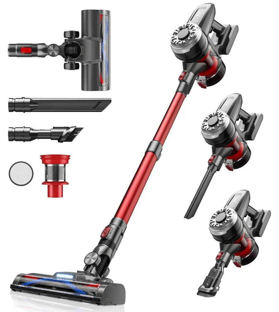 Aspirateur à main ergonomique pour poils d'animaux et intérieur auto