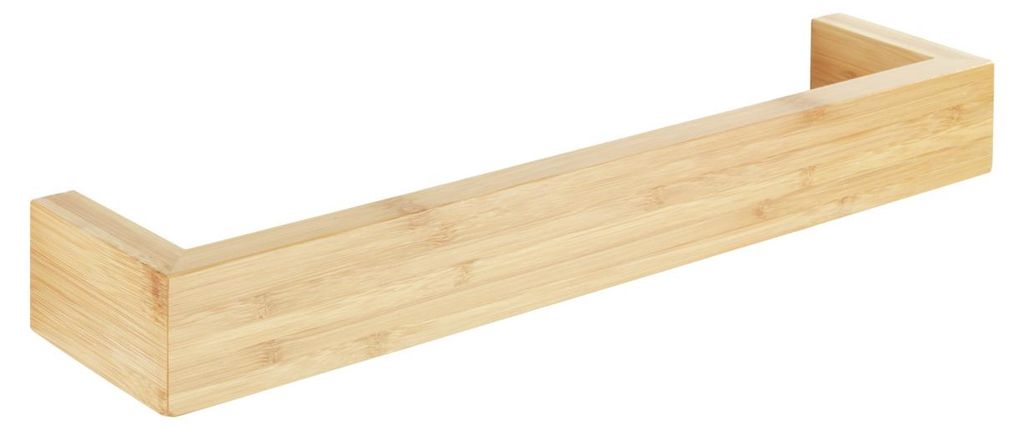WENKO porta asciugamani in bambù 40 cm bagno doccia Immagine del prodotto 