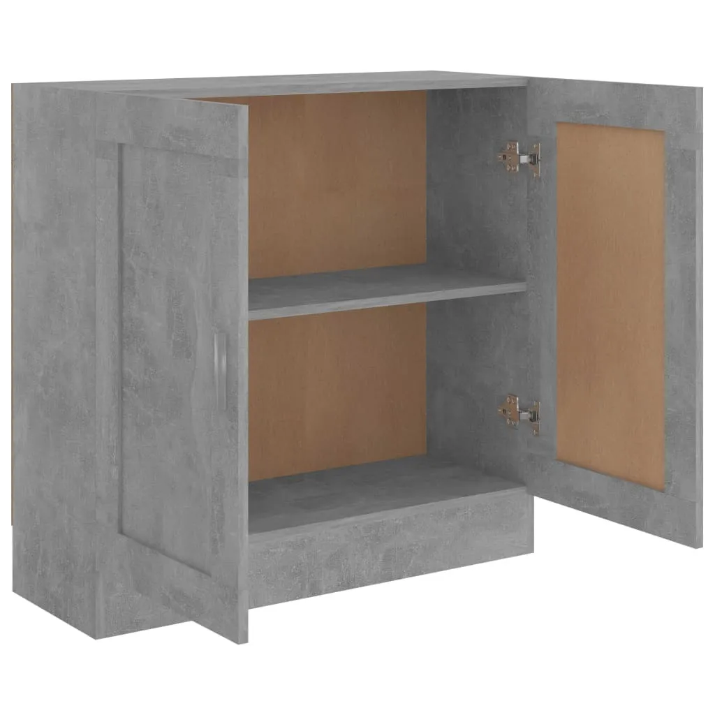 Libreria Grigio Cemento SYFAX™ 82,5x30,5x80 cm | Design Moderno Casa - 4